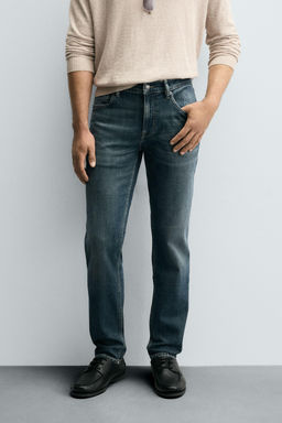 JEANS SLIM FIT B?SICO / Azul - Zara фото 11
