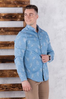 рубашка 
 17.2527-MAVI - Tricko фото 2