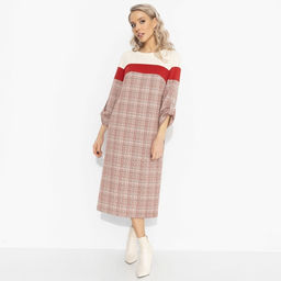 Платье с акцентной спинкой, Влюблена в себя (красное) - Charutti фото 2