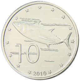 10 центов 2010 года Острова Кука