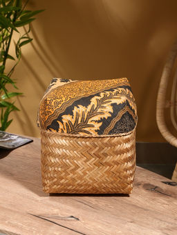 Корзинка плетёная «Масарта», 25×25×24 см