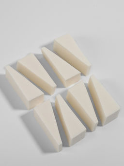 Набор спонжей для макияжа, 5×2 см, 8 шт., белый