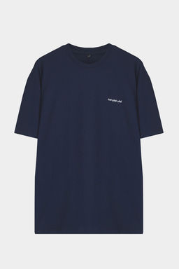 TRENDYOL MAN Siyah Oversize/Genis Kesim %100 Pamuklu Bask?l? T-Shirt TMNSS25TS00119 - Trendyolmilla фото 8