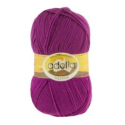 Пряжа ADELIA OLIVIA 60% акрил, 40% шерсть 5 шт. х 100 г 250 м  10 м
