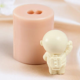 Силиконовый молд, форма для заливки «Космонавт стоит», 6.5×4×3 см