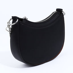 Сумка-багет на молнии, цвет чёрный - Simaland фото 7