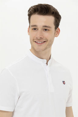 Мужская белая футболка Неожиданная скидка в корзине - U.s. polo assn фото 3
