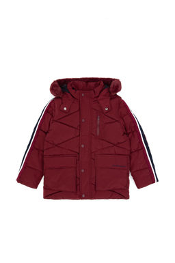 Erkek _ocuk Bordo Kaban Sepette S_rpriz _ndirim