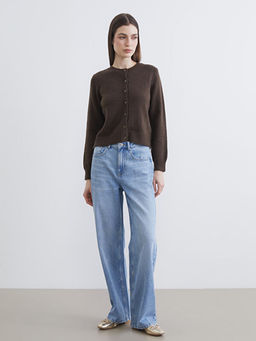 Bisiklet Yaka Kad?n Triko H?rka