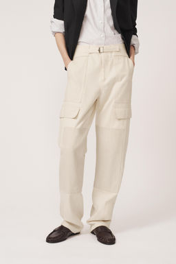 PANTAL?N PATCHWORK - THE ITEM ZARA WOMAN / Crudo  фото 2