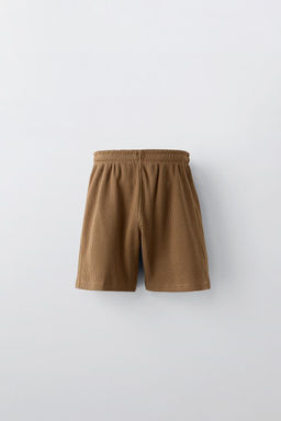 WAFFLE-TEXTURE BERMUDA SHORTS - Zara фото 2