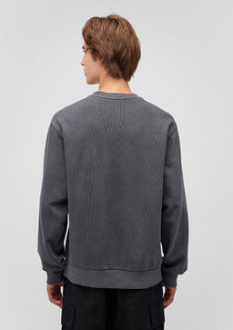 Gri Sweatshirt - Mavi фото 4