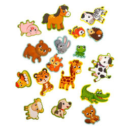 Магнитная книжка-игрушка Мир животных, 8 стр. - Буква-Ленд фото 7