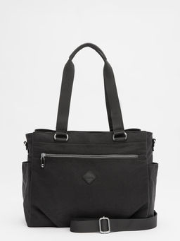 Чёрный шоппер S.Lavia