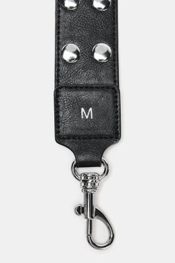 BANDOLERA PARA BOLSO TACHAS / Negro