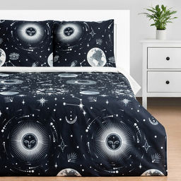 Постельное бельё Этель 1.5 сп Эзотерика 143х215 см, 150х214 см, 70х70 см - 2 шт