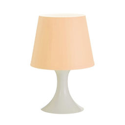 Настольная лампа 1340005 1хE14 15W бежевый d=19.5 высота 28 см RISALUX