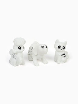 Игрушки под раскраску «Роспись. Пудель, кошечка и собачка», набор для творчества