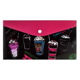 Цена за 2 шт. Папка для документов пластиковая арт. 59370/ 12 КОКТЕЙЛИ