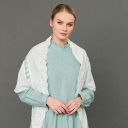 Косынка хлопковая Прованс - Мастерская ПОКРОВ фото 5