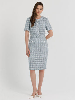 Платье с бахромой