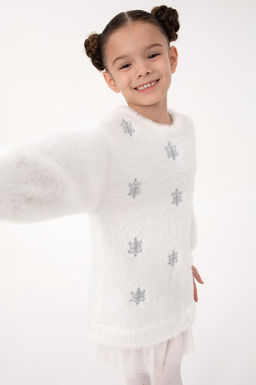 K_z _ocuk Krem Triko Elbise - U.s. polo assn фото 4