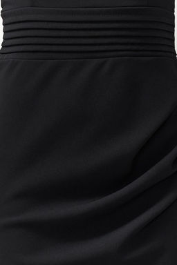 Siyah Bel Detayl? Vucuda Oturan Dokuma Elbise TPRSS24EL00158 - Trendyolmilla фото 5