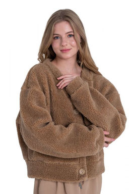 Кардиган КОРОТКИЙ ТЕДДИ - Woollamb фото 17