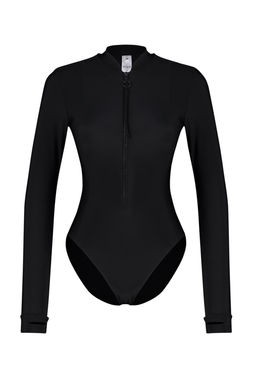 TRENDYOLMILLA Siyah Fermuarl? Uzun Kollu Regular Mayo TBESS24MA00142  фото 10