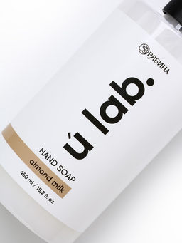 Мыло для рук жидкое, 450 мл, аромат миндальное молоко, ULAB - URAL LAB фото 8