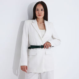 Ремень женский, ширина 2.7 см, винт, пряжка металл, цвет зелёный - Simaland фото 3