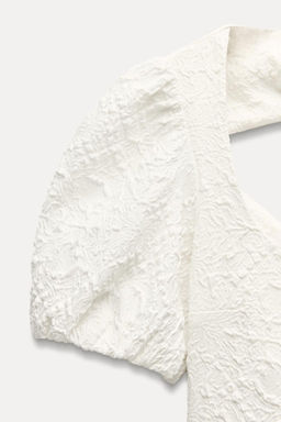 JACQUARD MIDI DRESS - Zara фото 8