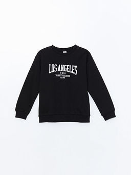 Bisiklet Yaka Unisex ?ocuk Sweatshirt