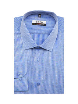 Сорочка мужская длинный рукав GREG 213/231/8705/Z  фото 2