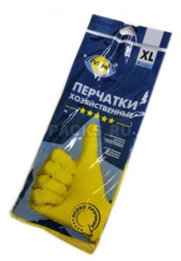 Резиновые перчатки (аналог Лотос) Aviora XL 12/120. Цена за 12 пар