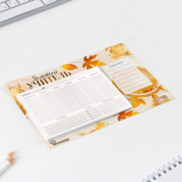 Планинг на магнитах с отрывными листами Золотой учитель, 50 листов, 19,5 х 14 см (размер части для заполнения 13 х 9,5 см). - Artfox фото 2