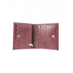 Портмоне женское Croco-ПР-917 натуральная кожа 2 отд, 6 карм, ирис кайман (252) 264739  фото 3