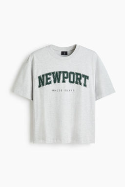 Camiseta con estampado Loose Fit - H&m фото 5