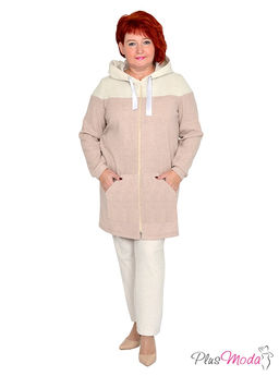 Толстовка Модель №1427 размеры 44-84 - Plusmoda фото 4