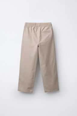 STRAIGHT-LEG LINEN TROUSERS - Zara фото 10