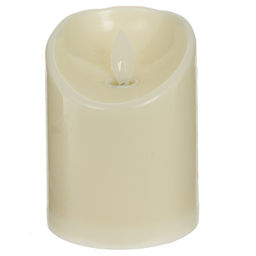 Изделие декоративное "Свеча" (подсветка, 3xAAA, н/п), D 7.5 см, L7,5 W7,5 H10 см