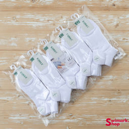 Носки мужские короткие белые A1700-11A, 10 пар в уп. - Swimark фото 2