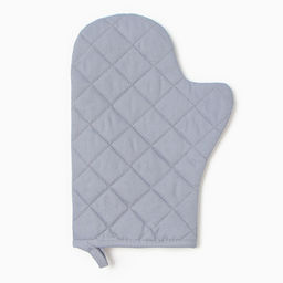 Набор кухонный «Этель» Kitchen: серый, варежка-прихватка 20×28 см, прихватка 19×19 см,100% хлопок