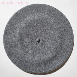 Берет Меланж фетр без отделки 11 Берет женский (56-58)