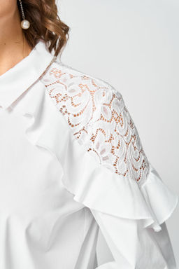 Блуза EVA GRANT 7174-1 белый
