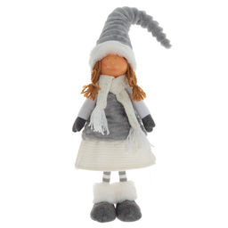 Игрушка набивная "Девочка, Мальчик", L17 W11 H65 см, 2в.