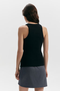 Топ трикотажный в рубчик - Mollis фото 4