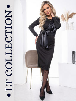 Платье Валентина (блэк) НЬЮ П7513