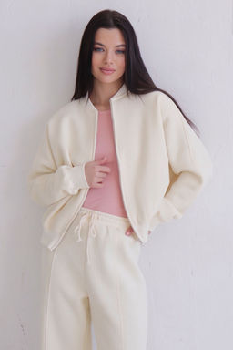 12347 Трикотажный костюм молочный - Martichelli фото 26