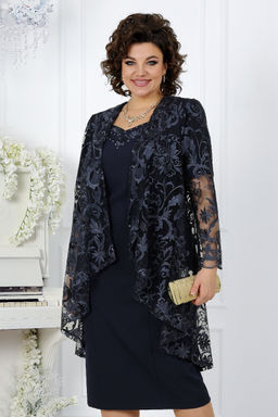 Платье Ninele 7431-Р темно-синий - Mira fashion фото 895